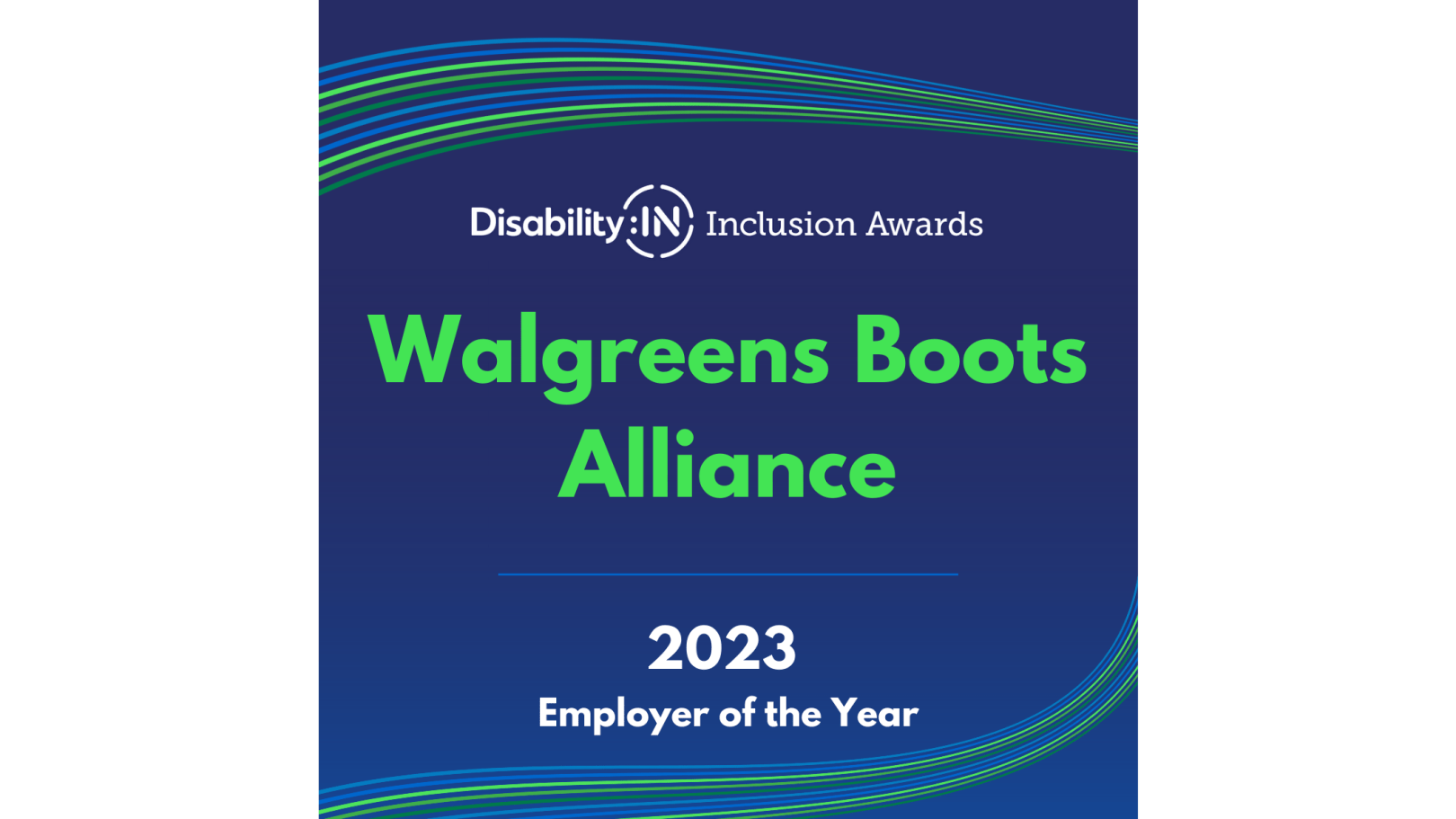 Walgreens Boots Alliance named DisabilityIN’s 2023 Employer of the
